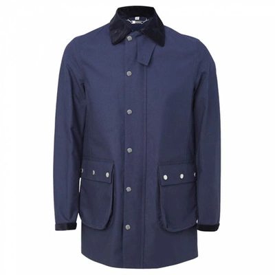 Pre-owned Hardy Amies Coat In Blue