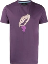 PS BY PAUL SMITH SKELETON PRINT T-SHIRT