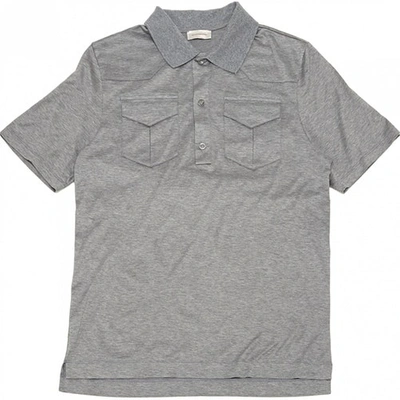 Pre-owned Balenciaga Polo Shirt In Grey