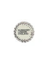 BURBERRY LOGO BOTTLE CAP BROOCH