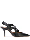 MALONE SOULIERS WINONA 85 POINTED-TOE PUMPS