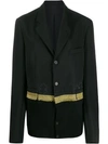 HAIDER ACKERMANN EMBROIDERED DETAIL BLAZER