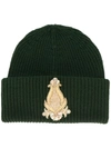 DONDUP EMBROIDERED BEANIE HAT