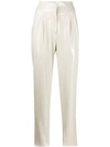 LANEUS HIGH RISE TAPERED TROUSERS