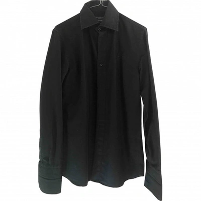 Pre-owned Philipp Plein Shirt In Black