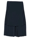 CHLOÉ CHLOÉ WOMAN MIDI SKIRT MIDNIGHT BLUE SIZE 10 SILK,35425592TI 5