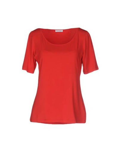 Gran Sasso T-shirts In Red
