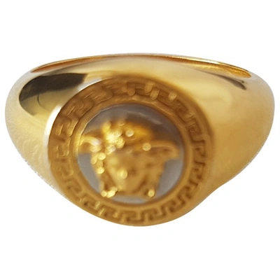 Pre-owned Versace Medusa Gold White Gold Jewellery