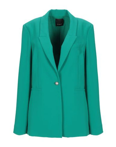 Pinko Suit Jackets In Green