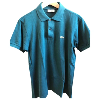 Pre-owned Lacoste Polo Shirt In Green