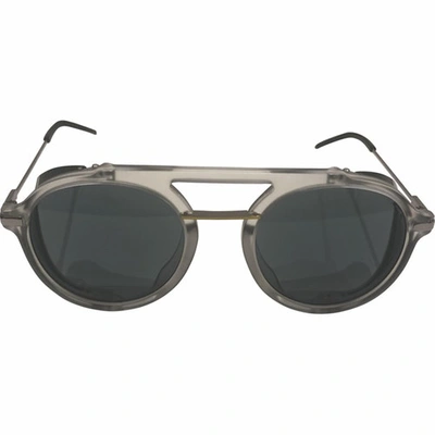Pre-owned Fendi Grey Plastic Sunglasses
