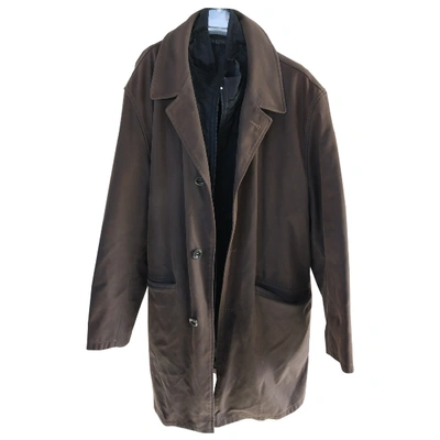 Pre-owned Bugatti Coat In Brown