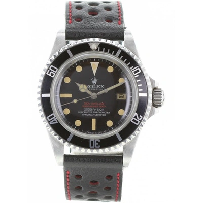 Pre-owned Rolex Sea-dweller Khaki Steel Watch