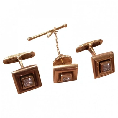 Pre-owned Chaumet Gold Gold Cufflinks
