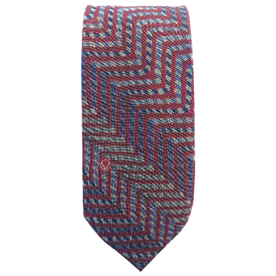 Pre-owned Valentino Garavani Silk Tie In Multicolour