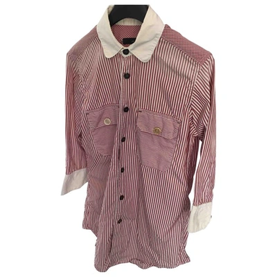 Pre-owned Dsquared2 Shirt In Burgundy