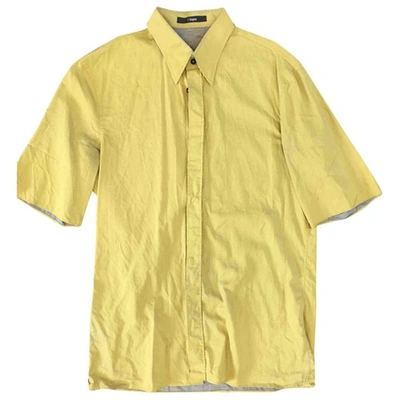Pre-owned Z Zegna Shirt In Yellow