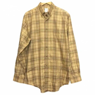 Pre-owned Brooks Brothers Shirt In Camel