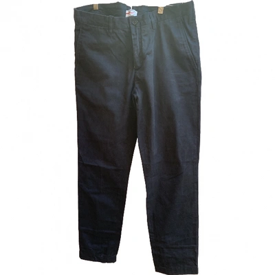 Pre-owned Prada Trousers In Black