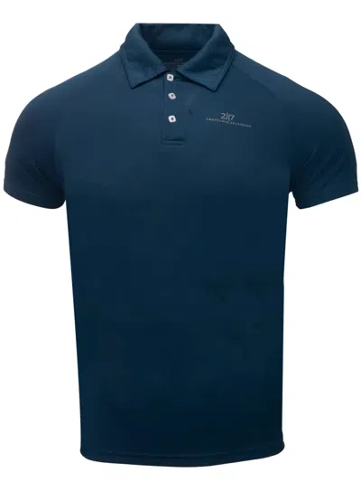2117 Twentyone Seventeen Froseke Pique Polo In Blue