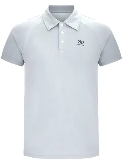 2117 Twentyone Seventeen Froseke Pique Polo In Blue