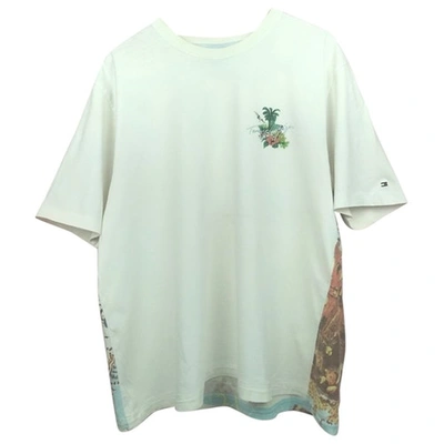 Pre-owned Tommy Hilfiger White Cotton T-shirt