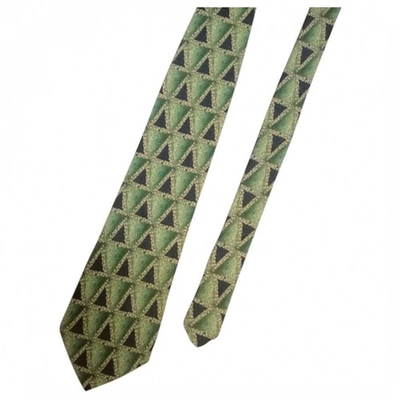 Pre-owned Karl Lagerfeld Silk Tie In Multicolour