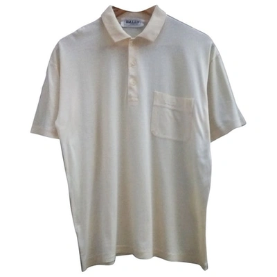 Pre-owned Bally Polo Shirt In Beige