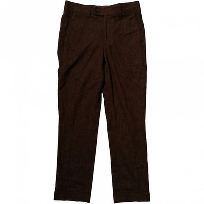 Pre-owned Ted Baker Trousers In Other