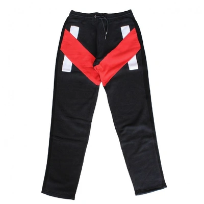 Pre-owned Givenchy Trousers In Black