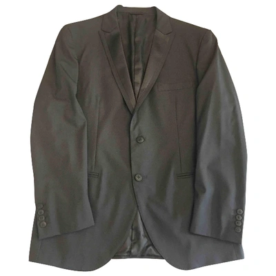 Pre-owned Tonello Wool Waistcoat In Black