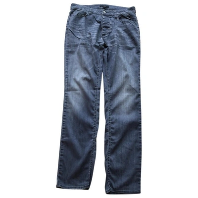Pre-owned Iro Trousers In Blue