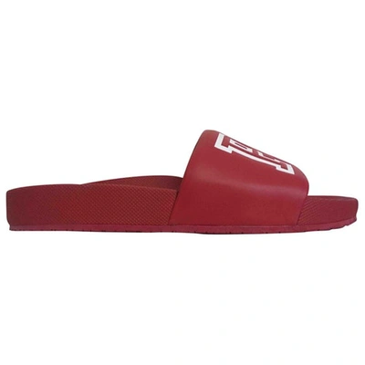 Pre-owned Polo Ralph Lauren Red Rubber Sandals