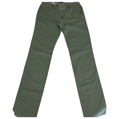 Pre-owned Bugatti Trousers In Green