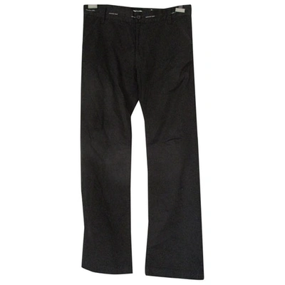 Pre-owned Moschino Cheap And Chic Trousers In Black