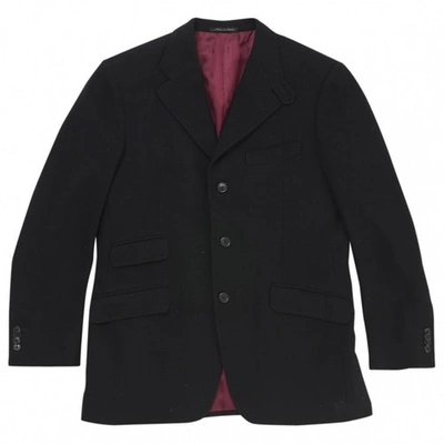 Pre-owned Corneliani Black Wool Jacket