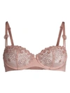 Simone Perele Delice Demi Bra In Chestnut