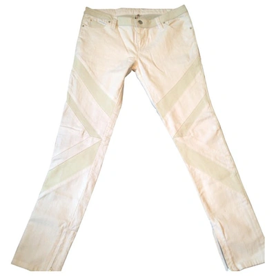 Pre-owned Iro Jeans In White