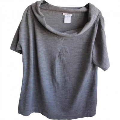 Pre-owned Chloé Grey Top