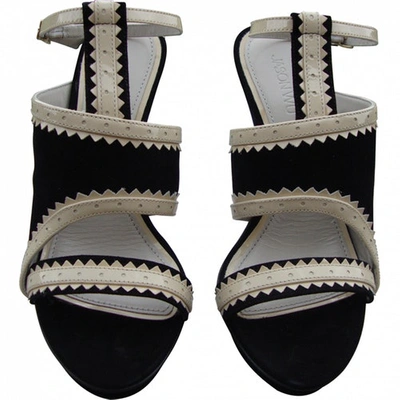 Pre-owned Jason Wu Black Leather Sandals