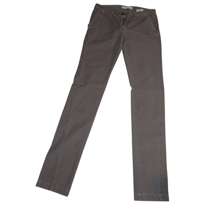 Pre-owned Chevignon Pants In Grey