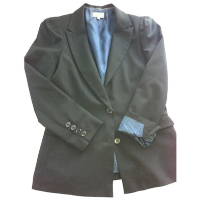 Pre-owned Gerard Darel Blue Polyester Jacket