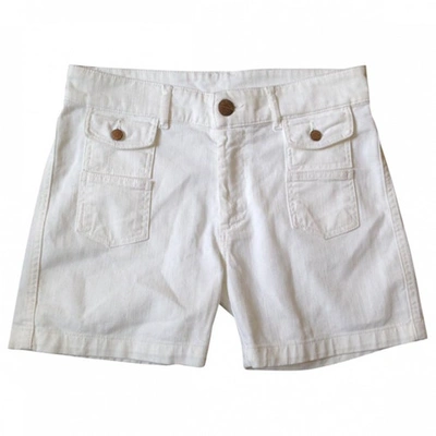 Pre-owned Antik Batik White Cotton Shorts