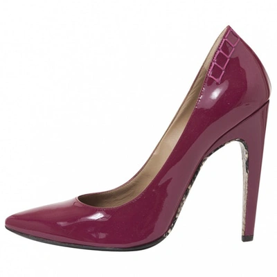 Pre-owned Proenza Schouler Pink Patent Leather Heels