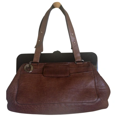 Pre-owned Lanvin Bag In Brown