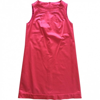 Pre-owned Tara Jarmon Pink Cotton Dress