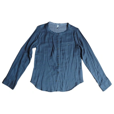 Pre-owned Iro Blouse In Blue