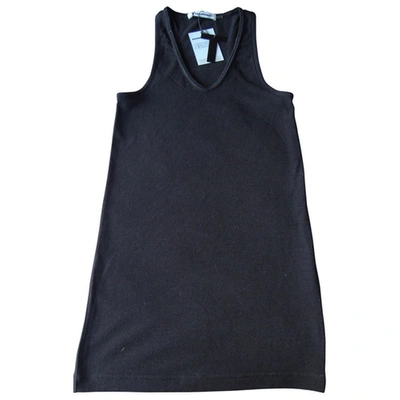 Pre-owned Alexander Wang T Black Polyester Top