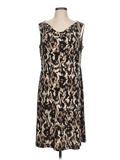 Pre-owned 212 Collection Cocktail Dress In Brown