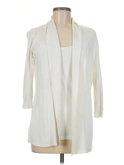 Pre-owned 212 Collection Kimono In Ivory